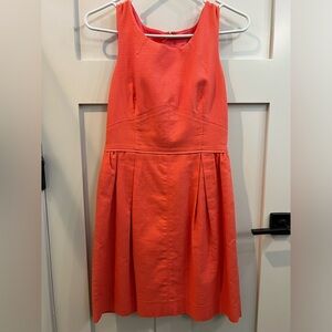 JCrew cocktail dress; size 6: salmon colored